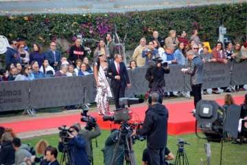 Acto de presentación de las candidatas a Reina del Carnaval de Las Palmas de GC 2018 (Foto Francisco J. Santana/Tony Hernández-Lpcarnaval)
