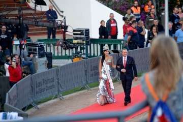 Acto de presentación de las candidatas a Reina del Carnaval de Las Palmas de GC 2018 (Foto Francisco J. Santana/Tony Hernández-Lpcarnaval)