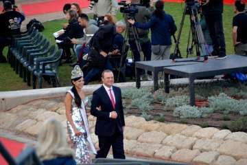 Acto de presentación de las candidatas a Reina del Carnaval de Las Palmas de GC 2018 (Foto Francisco J. Santana/Tony Hernández-Lpcarnaval)