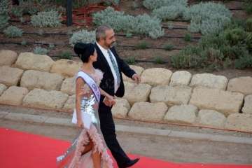 Acto de presentación de las candidatas a Reina del Carnaval de Las Palmas de GC 2018 (Foto Francisco J. Santana/Tony Hernández-Lpcarnaval)