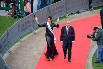 Acto de presentación de las candidatas a Reina del Carnaval de Las Palmas de GC 2018 (Foto Francisco J. Santana/Tony Hernández-Lpcarnaval)