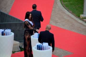 Acto de presentación de las candidatas a Reina del Carnaval de Las Palmas de GC 2018 (Foto Francisco J. Santana/Tony Hernández-Lpcarnaval)