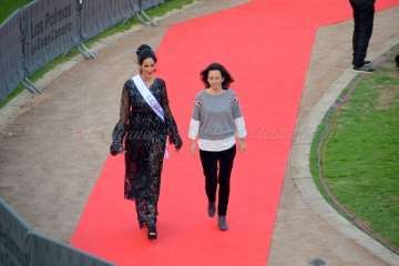 Acto de presentación de las candidatas a Reina del Carnaval de Las Palmas de GC 2018 (Foto Francisco J. Santana/Tony Hernández-Lpcarnaval)