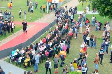 Acto de presentación de las candidatas a Reina del Carnaval de Las Palmas de GC 2018 (Foto Francisco J. Santana/Tony Hernández-Lpcarnaval)