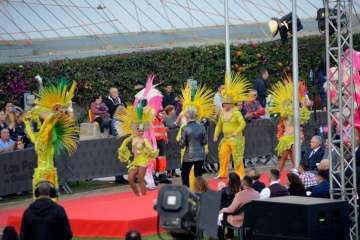 Acto de presentación de las candidatas a Reina del Carnaval de Las Palmas de GC 2018 (Foto Francisco J. Santana/Tony Hernández-Lpcarnaval)