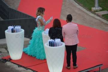 Acto de presentación de las candidatas a Reina del Carnaval de Las Palmas de GC 2018 (Foto Francisco J. Santana/Tony Hernández-Lpcarnaval)