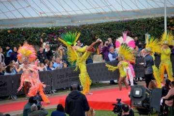 Acto de presentación de las candidatas a Reina del Carnaval de Las Palmas de GC 2018 (Foto Francisco J. Santana/Tony Hernández-Lpcarnaval)