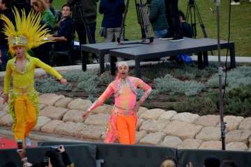Acto de presentación de las candidatas a Reina del Carnaval de Las Palmas de GC 2018 (Foto Francisco J. Santana/Tony Hernández-Lpcarnaval)
