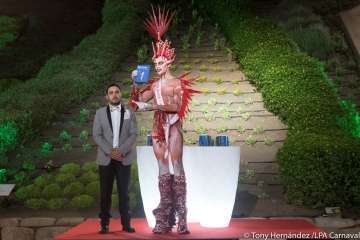 Presentación de los candidatos a Drag Queen del Carnaval de Las Palmas 2018 (Foto Tony Hernández-LPA Carnaval)