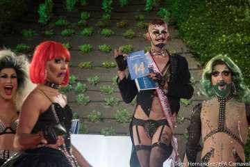 Presentación de los candidatos a Drag Queen del Carnaval de Las Palmas 2018 (Foto Tony Hernández-LPA Carnaval)