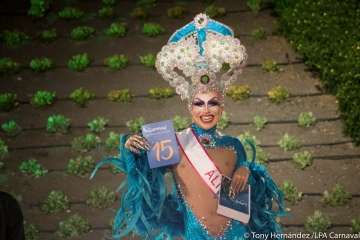 Presentación de los candidatos a Drag Queen del Carnaval de Las Palmas 2018 (Foto Tony Hernández-LPA Carnaval)