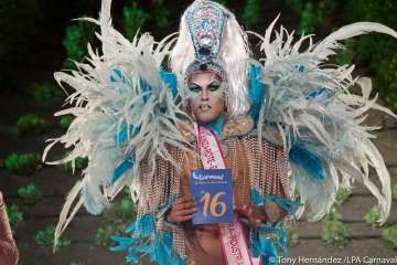 Presentación de los candidatos a Drag Queen del Carnaval de Las Palmas 2018 (Foto Tony Hernández-LPA Carnaval)