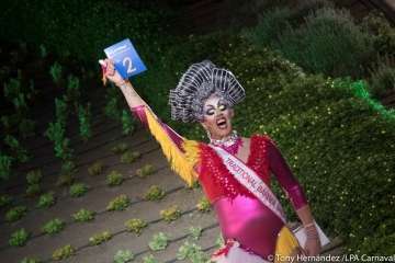 Presentación de los candidatos a Drag Queen del Carnaval de Las Palmas 2018 (Foto Tony Hernández-LPA Carnaval)