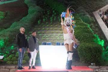 Presentación de los candidatos a Drag Queen del Carnaval de Las Palmas 2018 (Foto Tony Hernández-LPA Carnaval)
