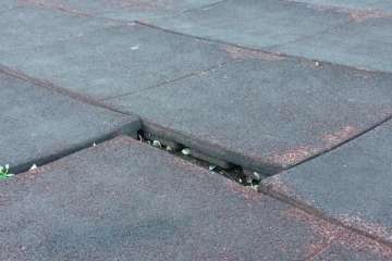 El parque infantil de La Barranquera, de pena (Foto TA)