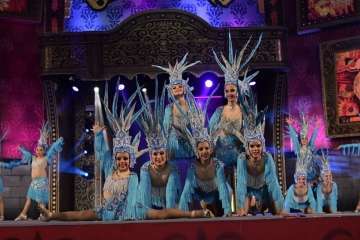 Los Diamantes, de Telde, primer premio de comparsas infantiles del Carnaval capitalino (Foto Tony Hernández/LPA Carnaval y TA)
