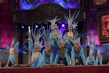 Los Diamantes, de Telde, primer premio de comparsas infantiles del Carnaval capitalino (Foto Tony Hernández/LPA Carnaval y TA)