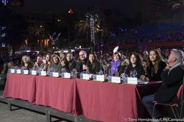 Los Diamantes, de Telde, primer premio de comparsas infantiles del Carnaval capitalino (Foto Tony Hernández/LPA Carnaval y TA)