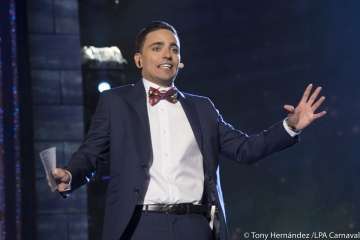 Los Diamantes, de Telde, primer premio de comparsas infantiles del Carnaval capitalino (Foto Tony Hernández/LPA Carnaval y TA)