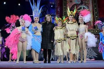 Los Diamantes, de Telde, primer premio de comparsas infantiles del Carnaval capitalino (Foto Tony Hernández/LPA Carnaval y TA)