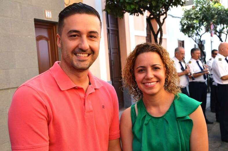 Juan Antonio Peña y Vanessa Cruz, concejales de Ciuca-Unidos (Foto TA)