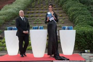 Olivia Alonso, candidata de Alcampo Telde a Reina del Carnaval 2018 de LPGC (Foto TA)