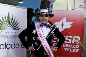 Drag Aruba alegra la Estación de Servicio Cepsa San Juan-El Cubillo (Foto Jesús Ruiz Mesa)