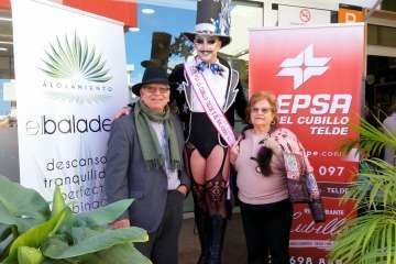 Drag Aruba alegra la Estación de Servicio Cepsa San Juan-El Cubillo (Foto Jesús Ruiz Mesa)