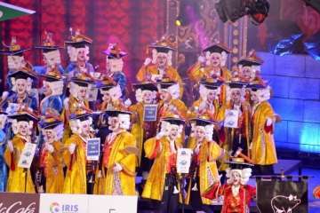 Primera fase del concurso de murgas del carnaval capitalino (Foto Francisco J. Santana)