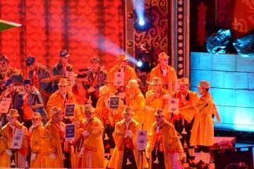 Primera fase del concurso de murgas del carnaval capitalino (Foto Francisco J. Santana)
