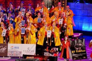 Primera fase del concurso de murgas del carnaval capitalino (Foto Francisco J. Santana)