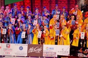 Primera fase del concurso de murgas del carnaval capitalino (Foto Francisco J. Santana)