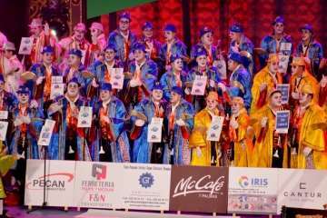 Primera fase del concurso de murgas del carnaval capitalino (Foto Francisco J. Santana)