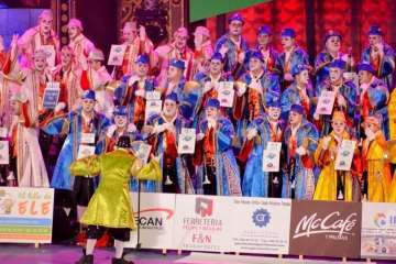 Primera fase del concurso de murgas del carnaval capitalino (Foto Francisco J. Santana)