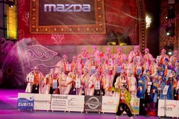 Primera fase del concurso de murgas del carnaval capitalino (Foto Francisco J. Santana)