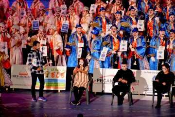 Primera fase del concurso de murgas del carnaval capitalino (Foto Francisco J. Santana)