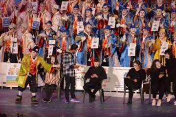 Primera fase del concurso de murgas del carnaval capitalino (Foto Francisco J. Santana)