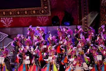 Las Golisnionas 'cuenta las verdades' en el Carnaval capitalino (Foto Francisco Javier Santana)