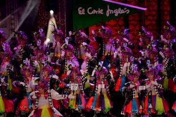 Las Golisnionas 'cuenta las verdades' en el Carnaval capitalino (Foto Francisco Javier Santana)