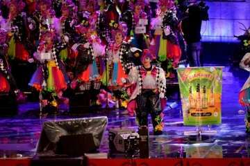 Las Golisnionas 'cuenta las verdades' en el Carnaval capitalino (Foto Francisco Javier Santana)