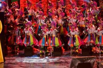 Las Golisnionas 'cuenta las verdades' en el Carnaval capitalino (Foto Francisco Javier Santana)