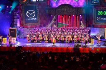 Las Golisnionas 'cuenta las verdades' en el Carnaval capitalino (Foto Francisco Javier Santana)