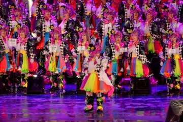 Las Golisnionas 'cuenta las verdades' en el Carnaval capitalino (Foto Francisco Javier Santana)