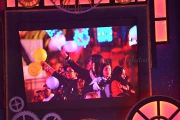 Las Golisnionas 'cuenta las verdades' en el Carnaval capitalino (Foto Francisco Javier Santana)