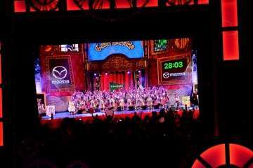 Las Golisnionas 'cuenta las verdades' en el Carnaval capitalino (Foto Francisco Javier Santana)