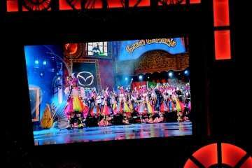 Las Golisnionas 'cuenta las verdades' en el Carnaval capitalino (Foto Francisco Javier Santana)