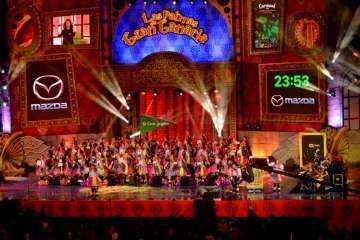 Las Golisnionas 'cuenta las verdades' en el Carnaval capitalino (Foto Francisco Javier Santana)