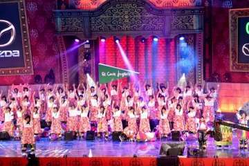 Las Golisnionas 'cuenta las verdades' en el Carnaval capitalino (Foto Francisco Javier Santana)