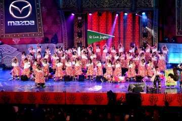 Las Golisnionas 'cuenta las verdades' en el Carnaval capitalino (Foto Francisco Javier Santana)