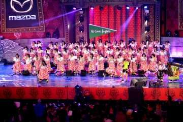 Las Golisnionas 'cuenta las verdades' en el Carnaval capitalino (Foto Francisco Javier Santana)